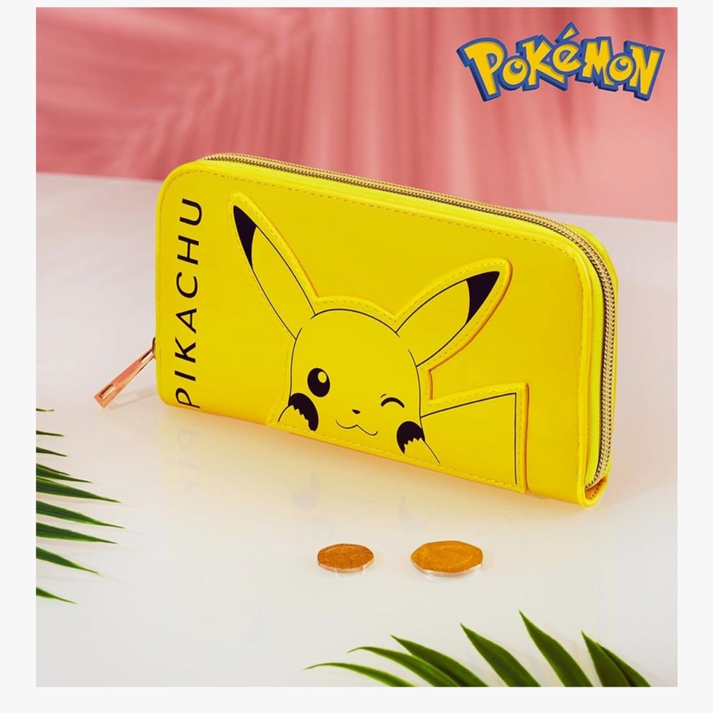 🆕 Pokemon Purses for Women Teenagers Girls - Large Ladies Purse with Card Slots - Picture 2 of 6